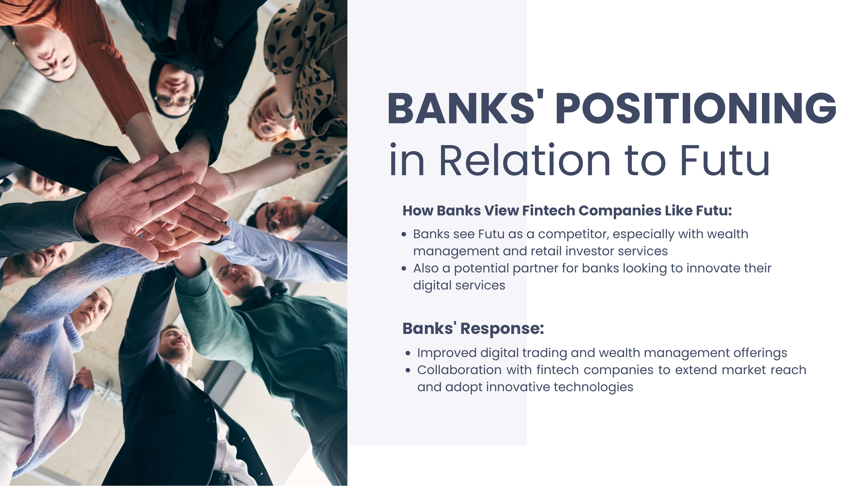 Banks’ positioning